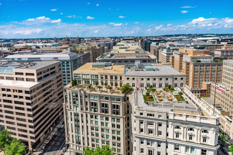 Office buildings in downtown Washington, D.C.
